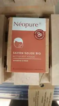 NÉOPURE - Savon solide bio nettoyant visage
