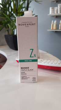 NOVEXPERT PARIS - Zn trio-zinc - Masque triple black