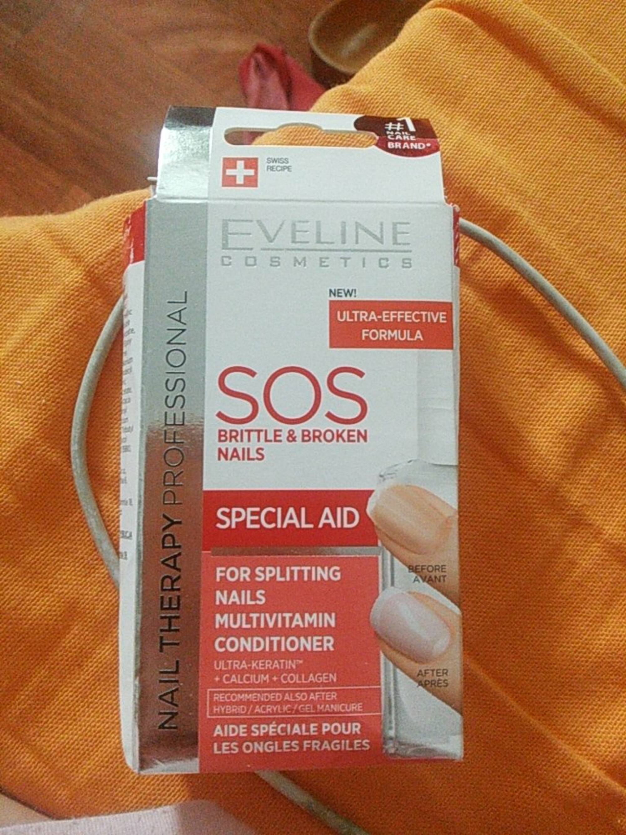 EVELINE COSMETICS - SOS Brittle & Broken nails - Nail therapy professional