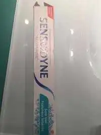 SENSODYNE - Soin gel fraîcheur intense