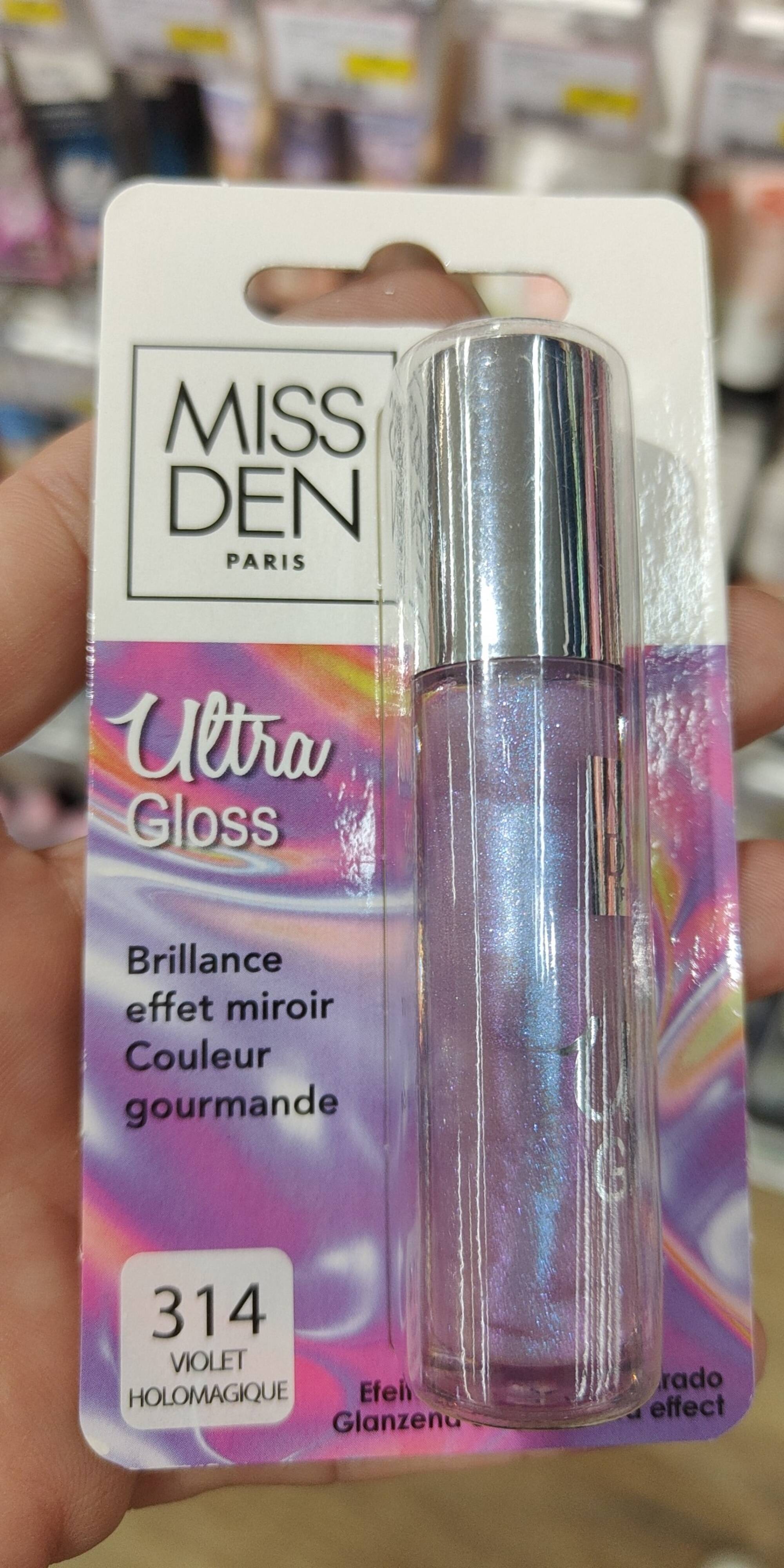 MISS DEN - Ultra gloss 314 violet holomagique brillance effet miroir