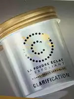 CLARIFICATION - La poudre éclat exfoliant