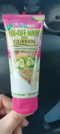 MONTAGNE JEUNESSE 7TH HEAVEN - Peel-off mask mit gurken