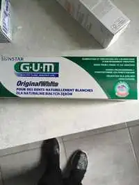 G.U.M - Original white - Dentifrice