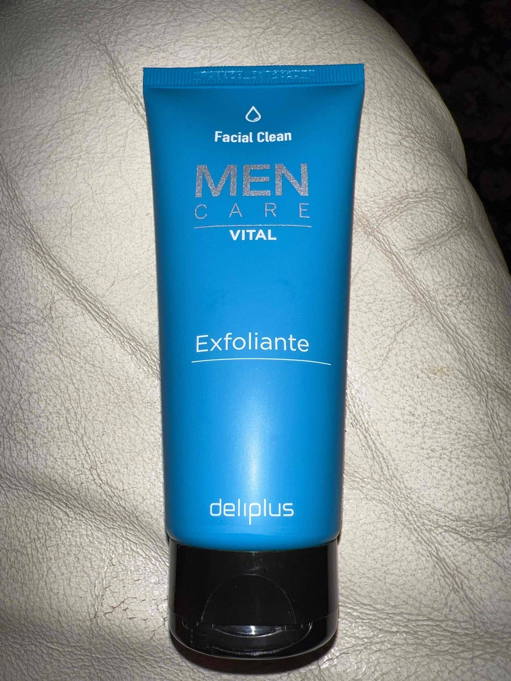 DELIPLUS - Men care vital - Facial clean exfoliante