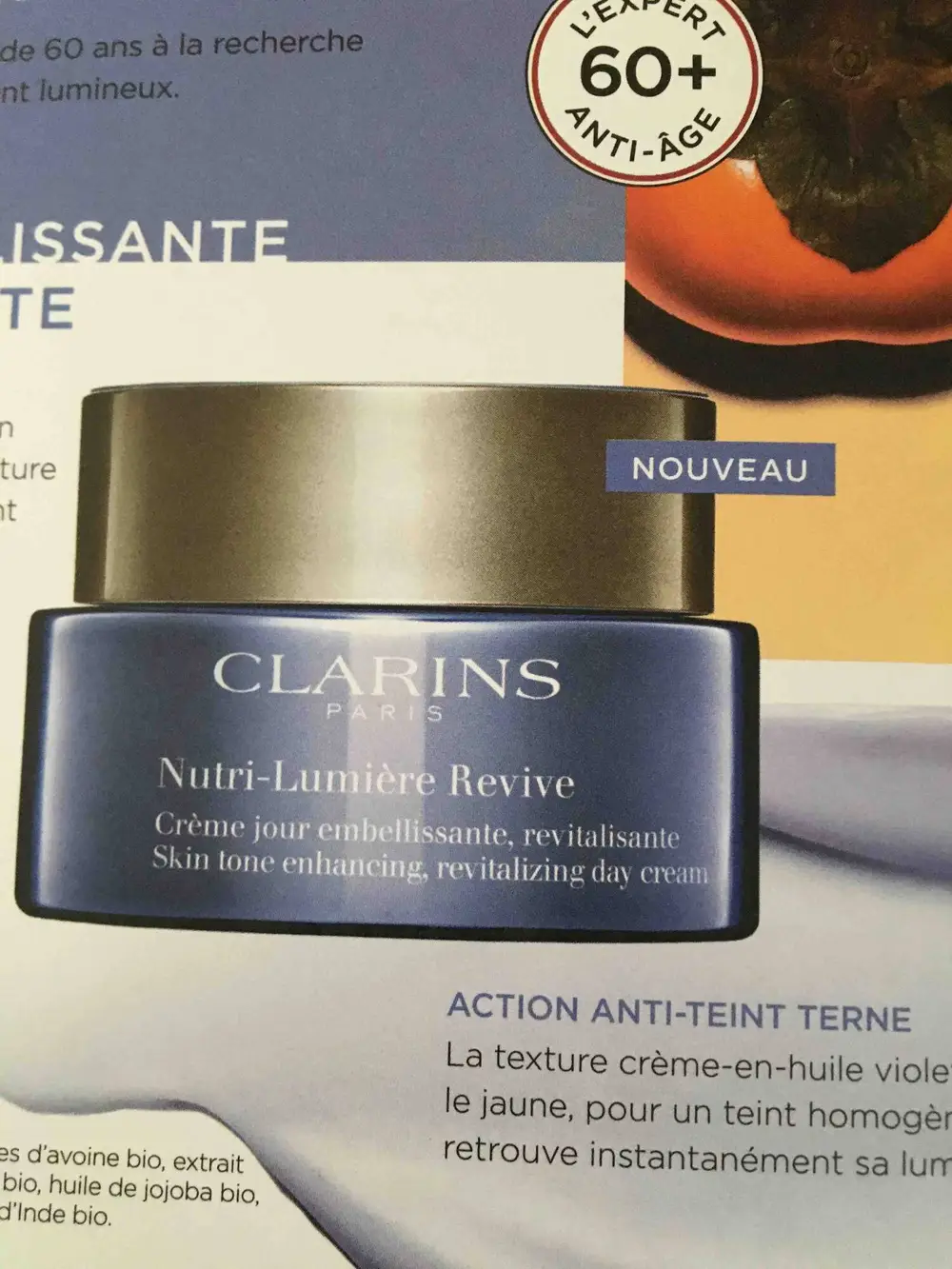 CLARINS - Nutri-lumière revive - Crème jour embellissante