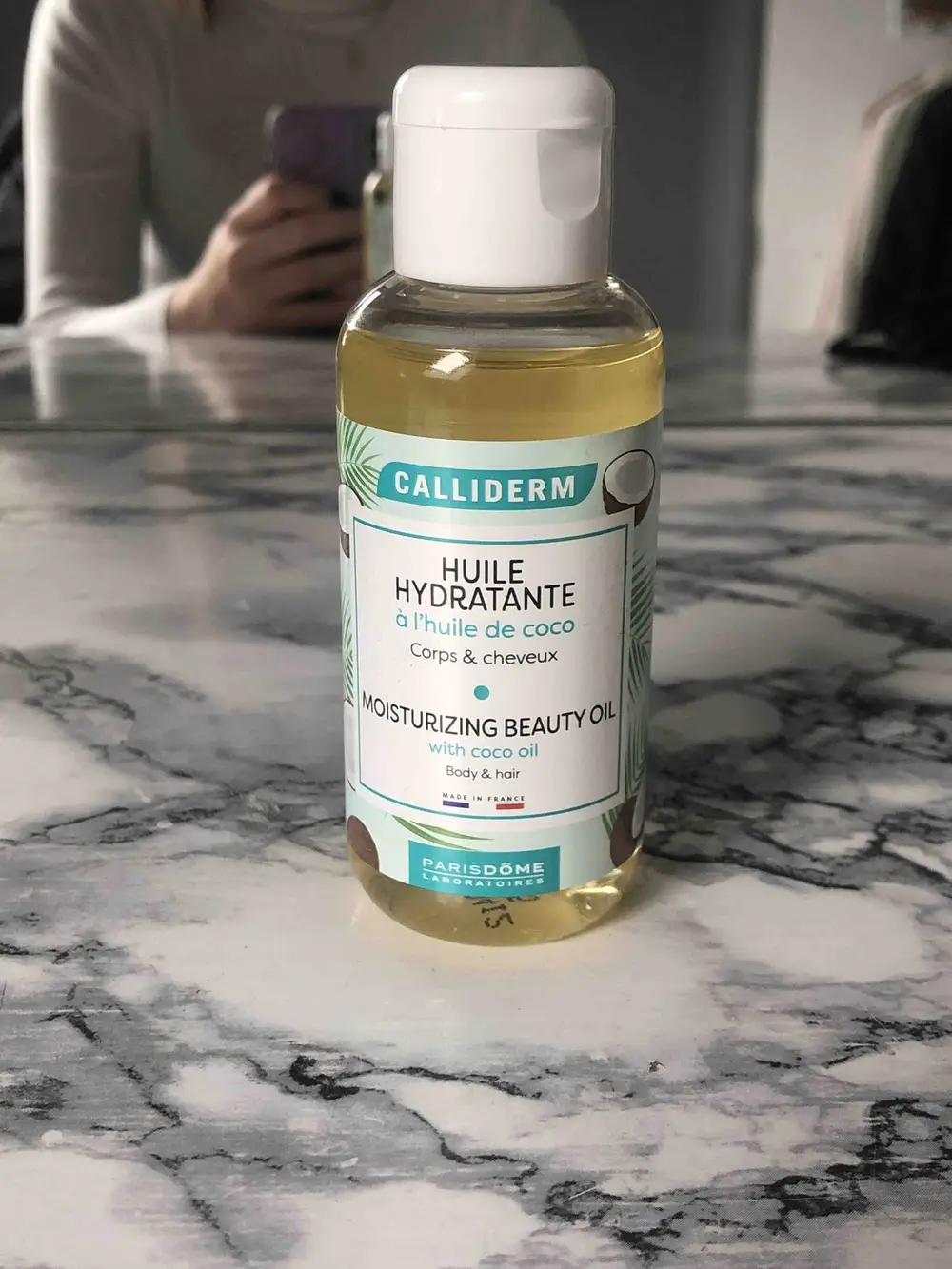 CALLIDERM - Huile hydratante à l'huile de coco
