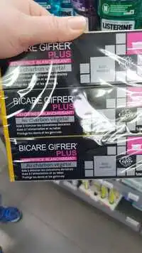 BICARE GIFRER - Plus - Dentifrice blanchissant au charbon végétal