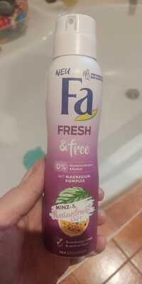 FA - Fresh & free - Déodorant 48h 