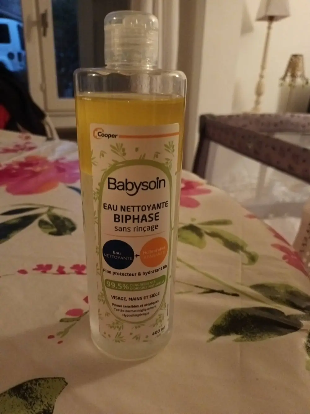 BABYSOIN - Eau nettoyante biphase 