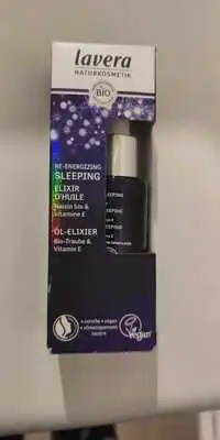 LAVERA - Re-energizing sleeping - Elixir d'huile