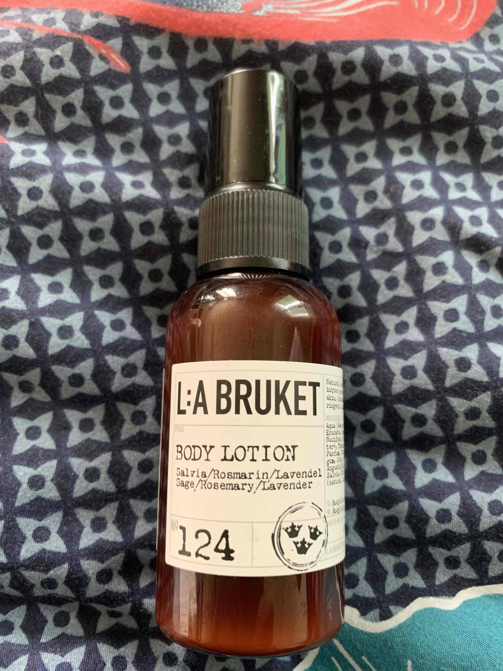 L:A BRUKET - Body lotion n°124