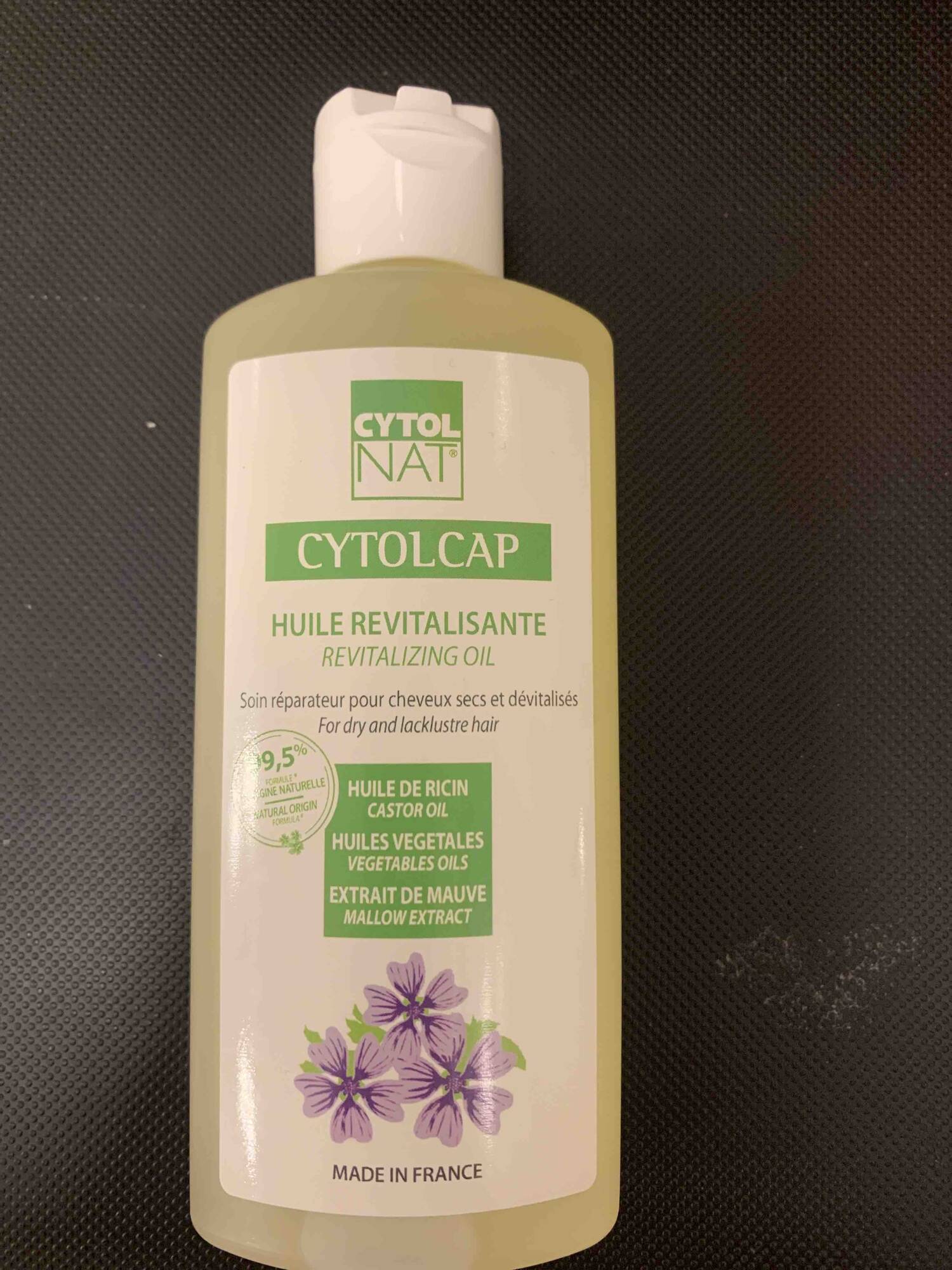 CYTOLNAT - Cytolcap - huile revitalisante cheveux secs