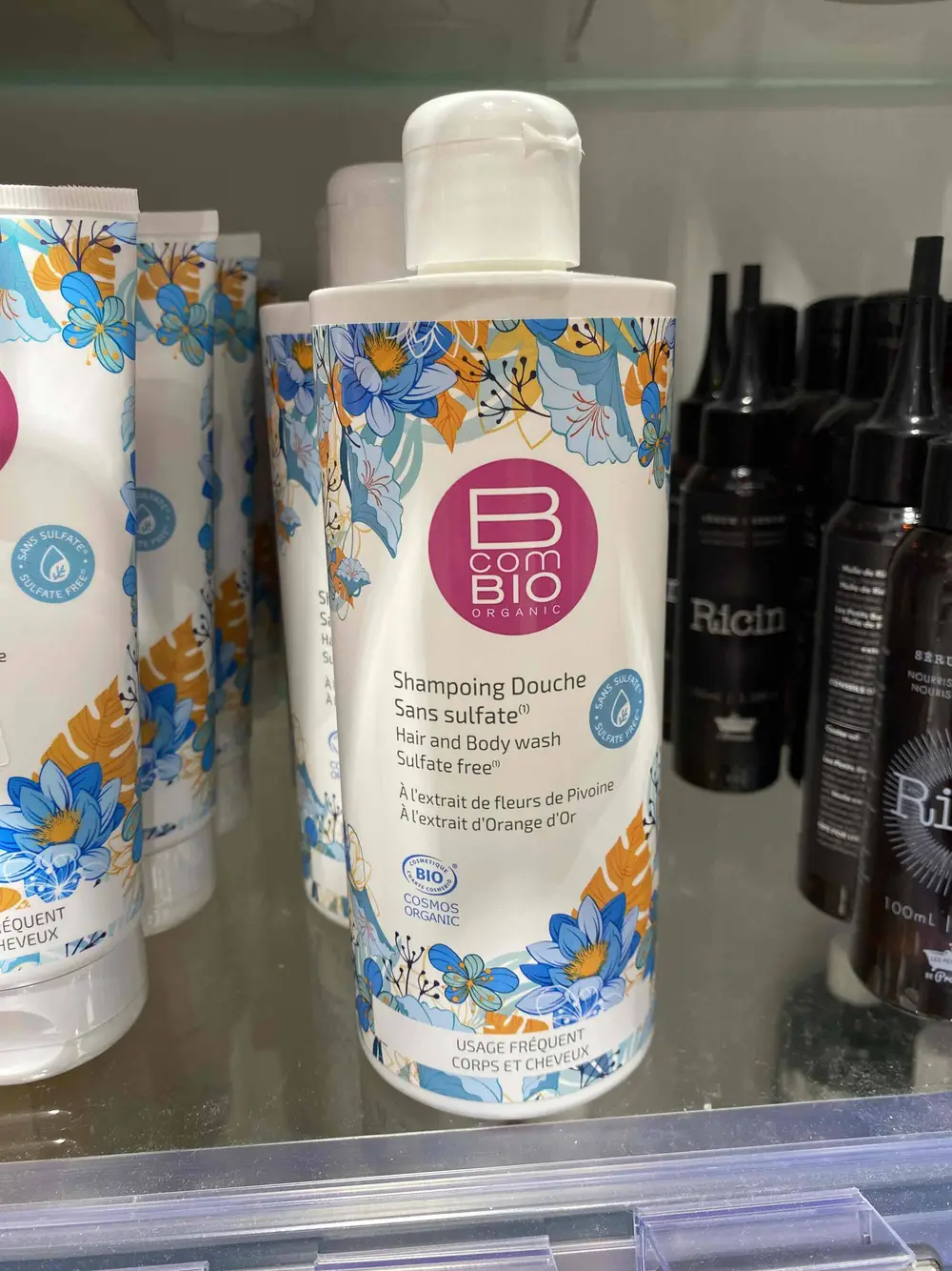 B COM BIO - Shampoing douche sans sulfate