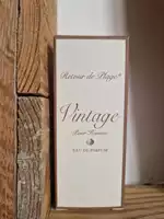 RETOUR DE PLAGE - Vintage - Eau de parfum pour homme