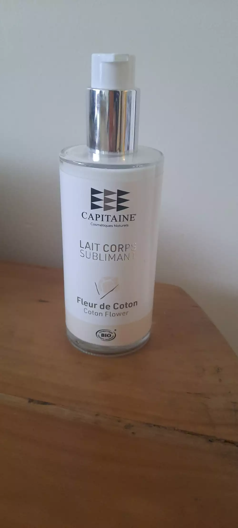 CAPITAINE - Lait corps sublimant à la fleur de coton