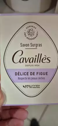 CAVAILLES - Délice de figue - Savon surgras