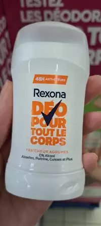 REXONA - Déo pour tout le corps 48h fraîcheur agrumes