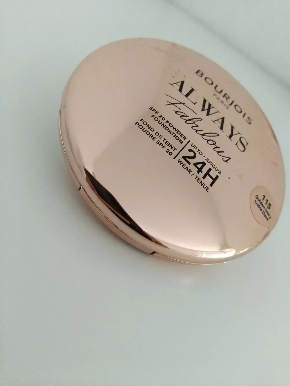 BOURJOIS - Always fabulous - Fond de teint poudre spf20 115 ivoire doré