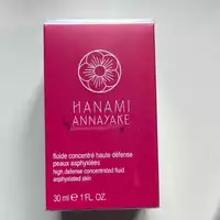 HANAMI ANNAYAKE - Fluide concentré haut défense peaux asphyxiées