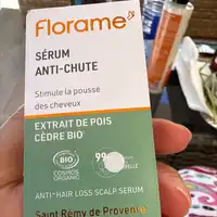 FLORAME - Sérum anti-chute extrait de pois cèdre bio