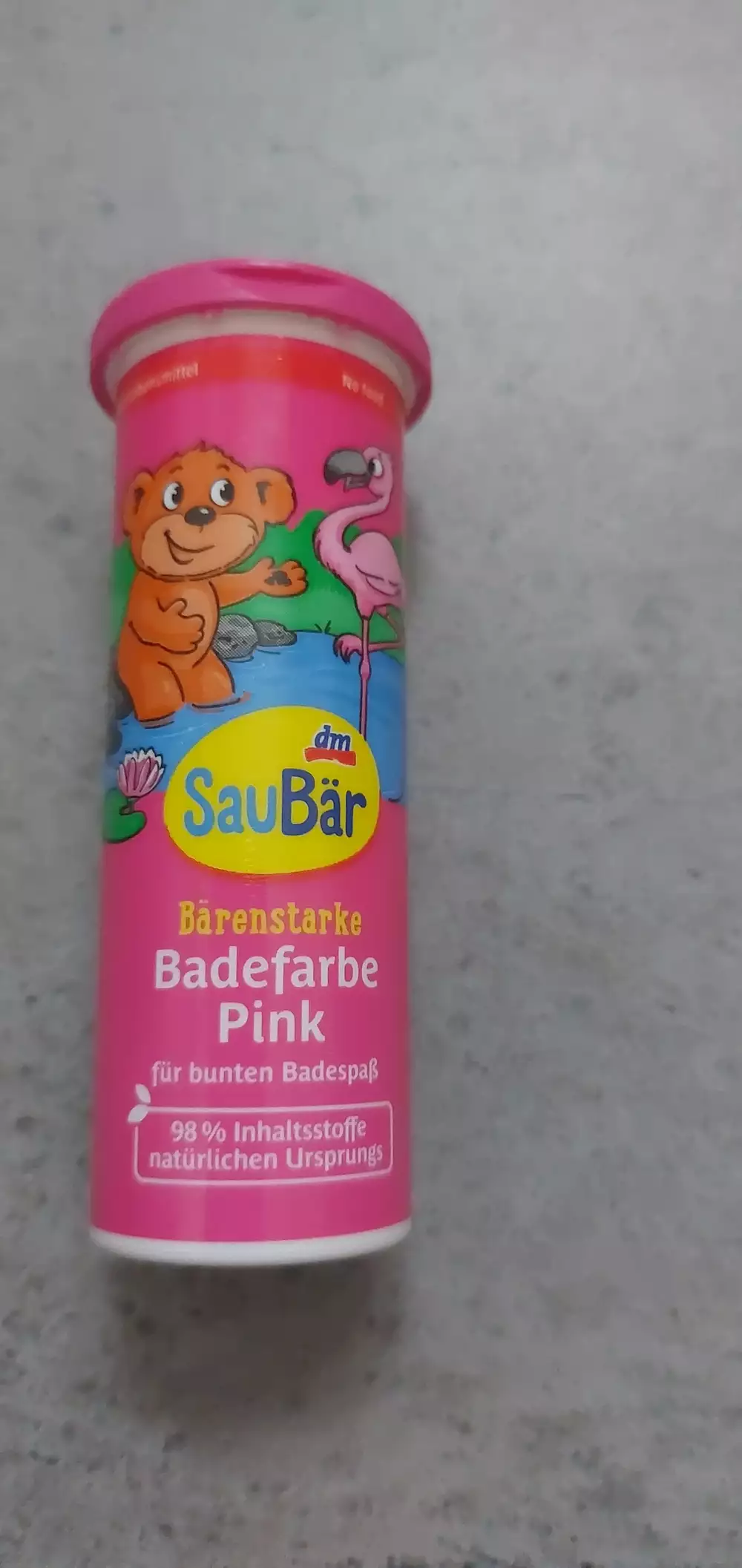 SAUBÄR - Bärenstarke badefarbe pink