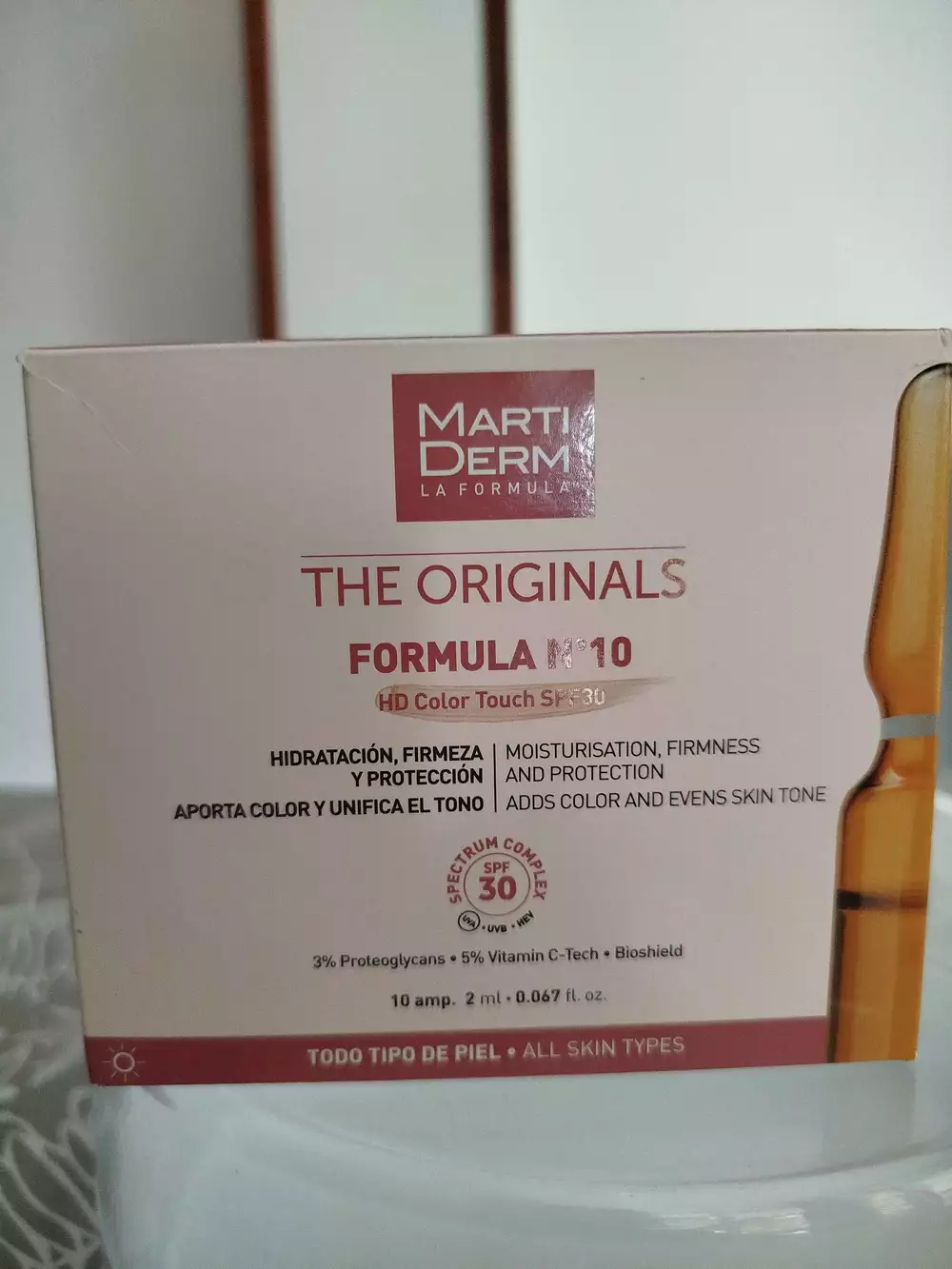 MARTIDERM - The originals formula n°10 hd colour touch spf 30
