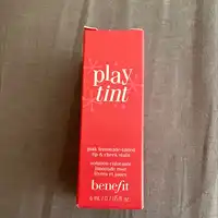BENIFIT - Play tint - Solution colorante limonade rose lèvres et joues