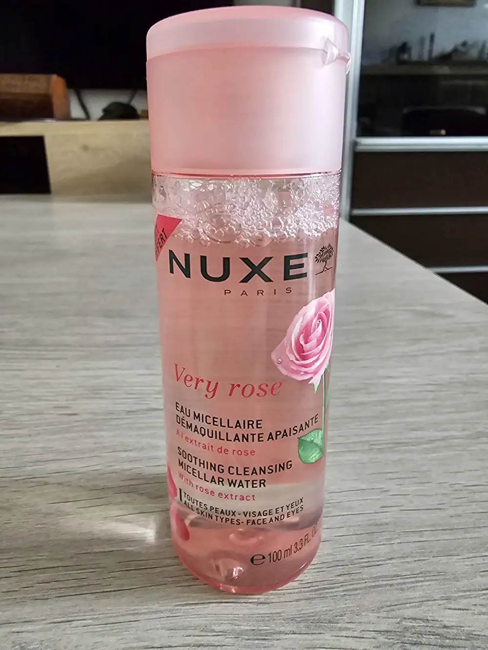 NUXE - Very rose - Eau micellaire démaquillante paisante