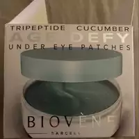 BIOVÈNE - Tripeptide cucumber - Under eye patches