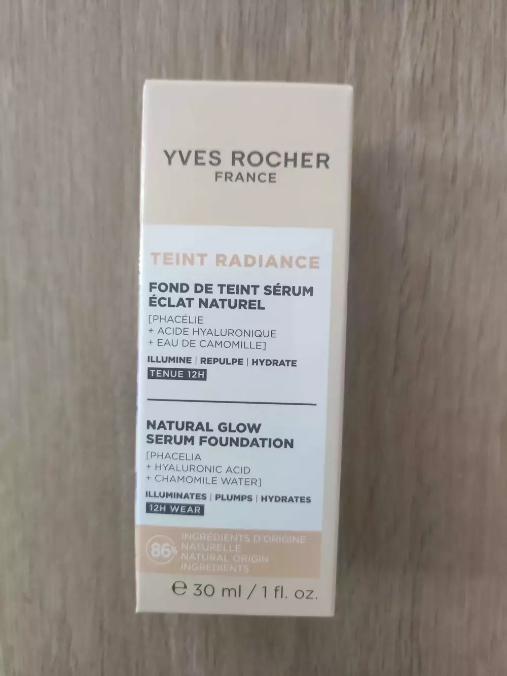 YVES ROCHER - Teint radiance - Fond de teint sérum éclat naturel