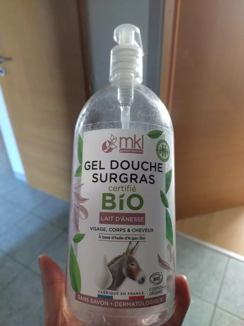 MKL GREEN NATURE - Gel douche surgras lait d'ânesse bio