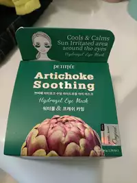 PETITFÉE - Artichoke soothing - Hydrogel eye mask