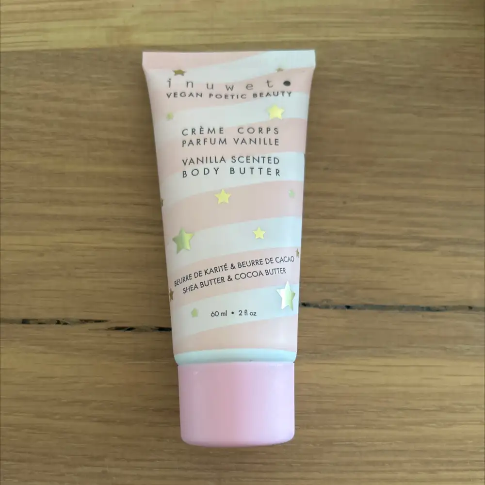 INUWET - Crème corps parfum vanille