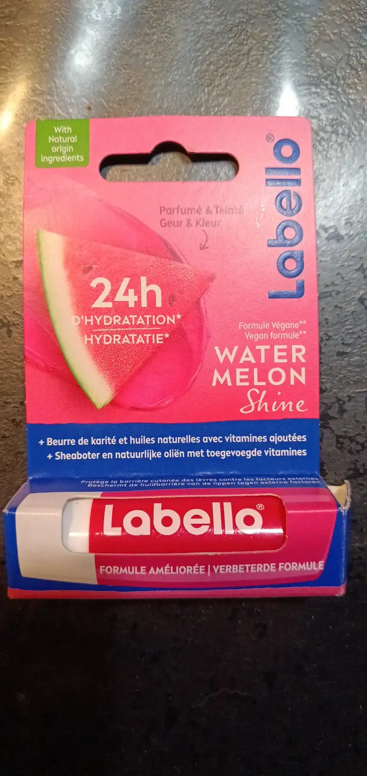 LABELLO - Watermelon shine - 24h D'hydratation