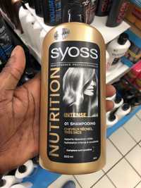 SYOSS - Nutrition Intense - 01 shampooing cheveux rêches, très secs