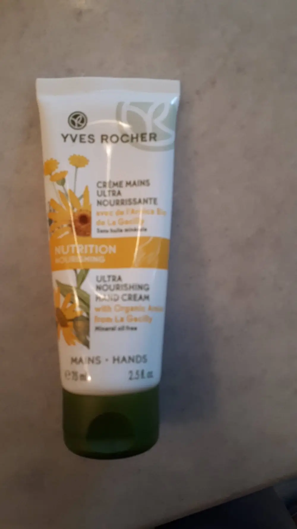 YVES ROCHER - Crème mains ultra nourrissante