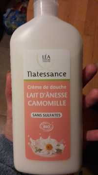 NATESSANCE - Crème de douche lait d’ânesse camomille bio