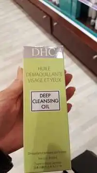 DHC - Huile démaquillante visage et yeux