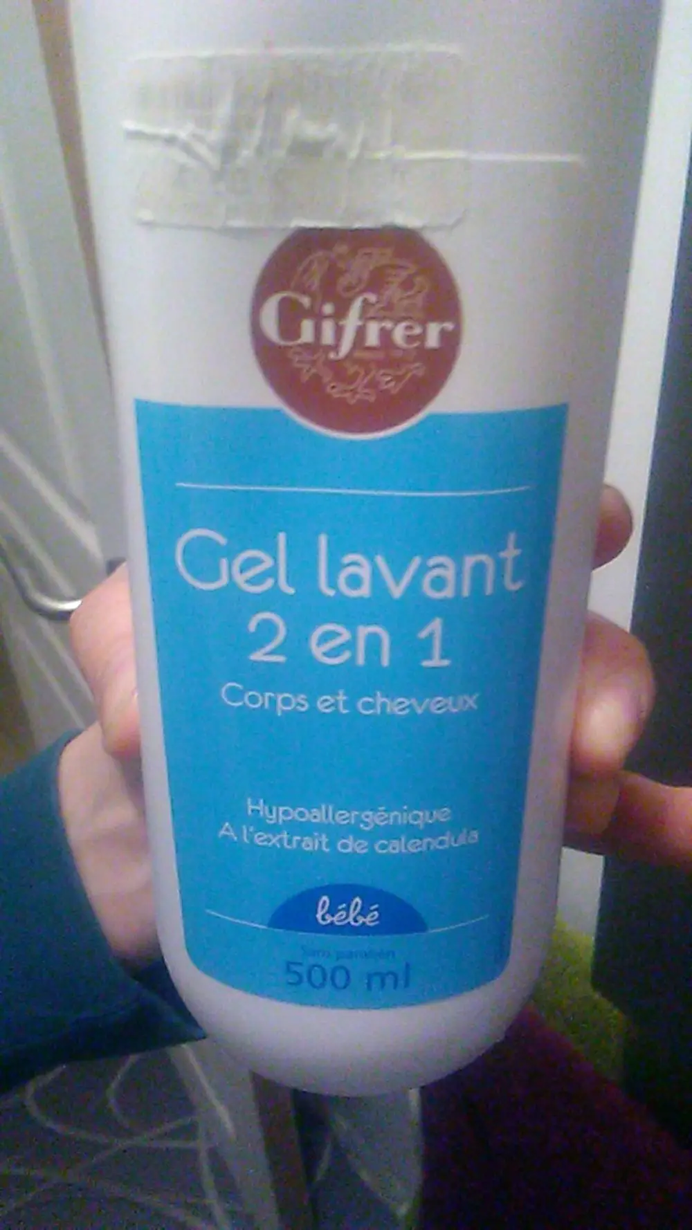 GIFRER - Gel lavant 2 en 1 - Corps et cheveux