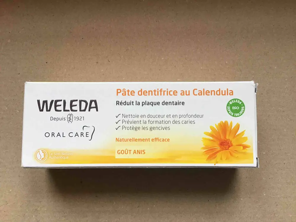 WELEDA - Pâte dentifrice au calendula