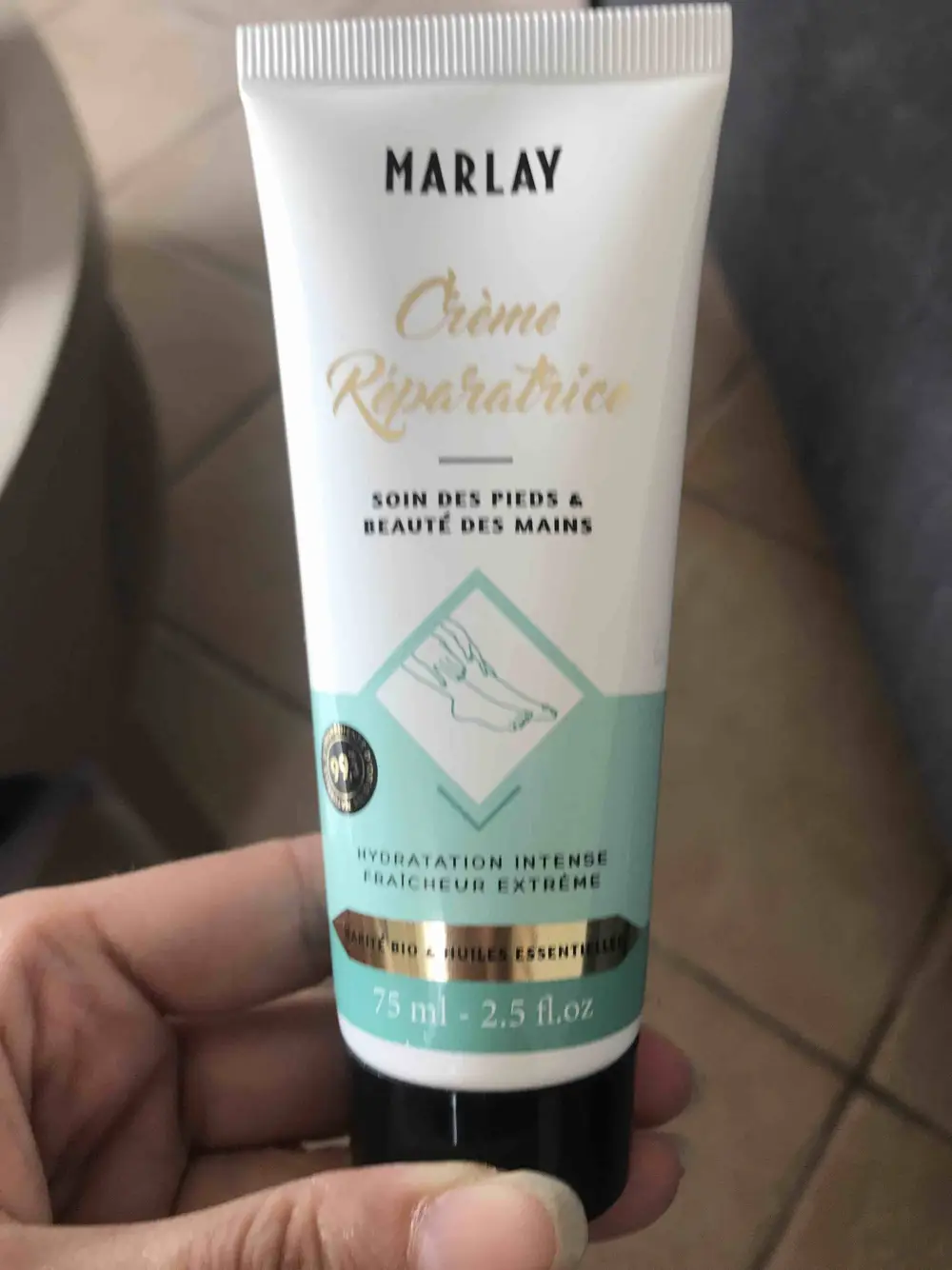 MARLAY - Crème réparatrice - Soin des pieds & beauté des mains