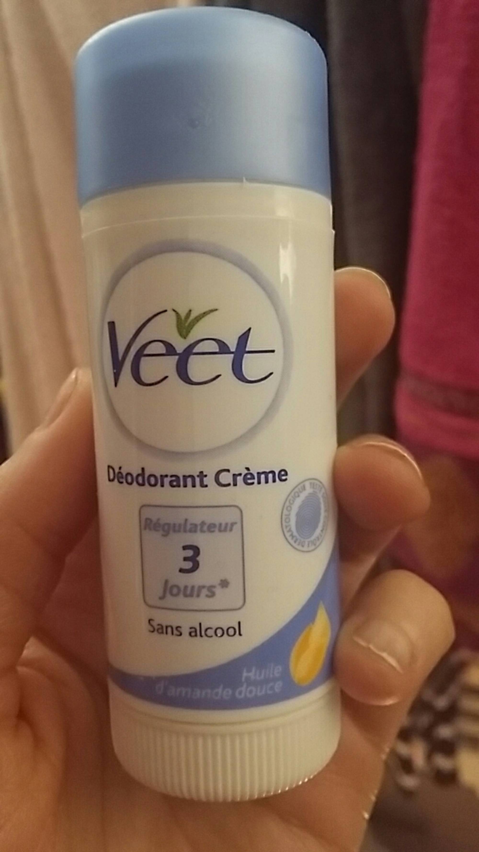 VEET - Déodorant crème - Régulateur 3 jours