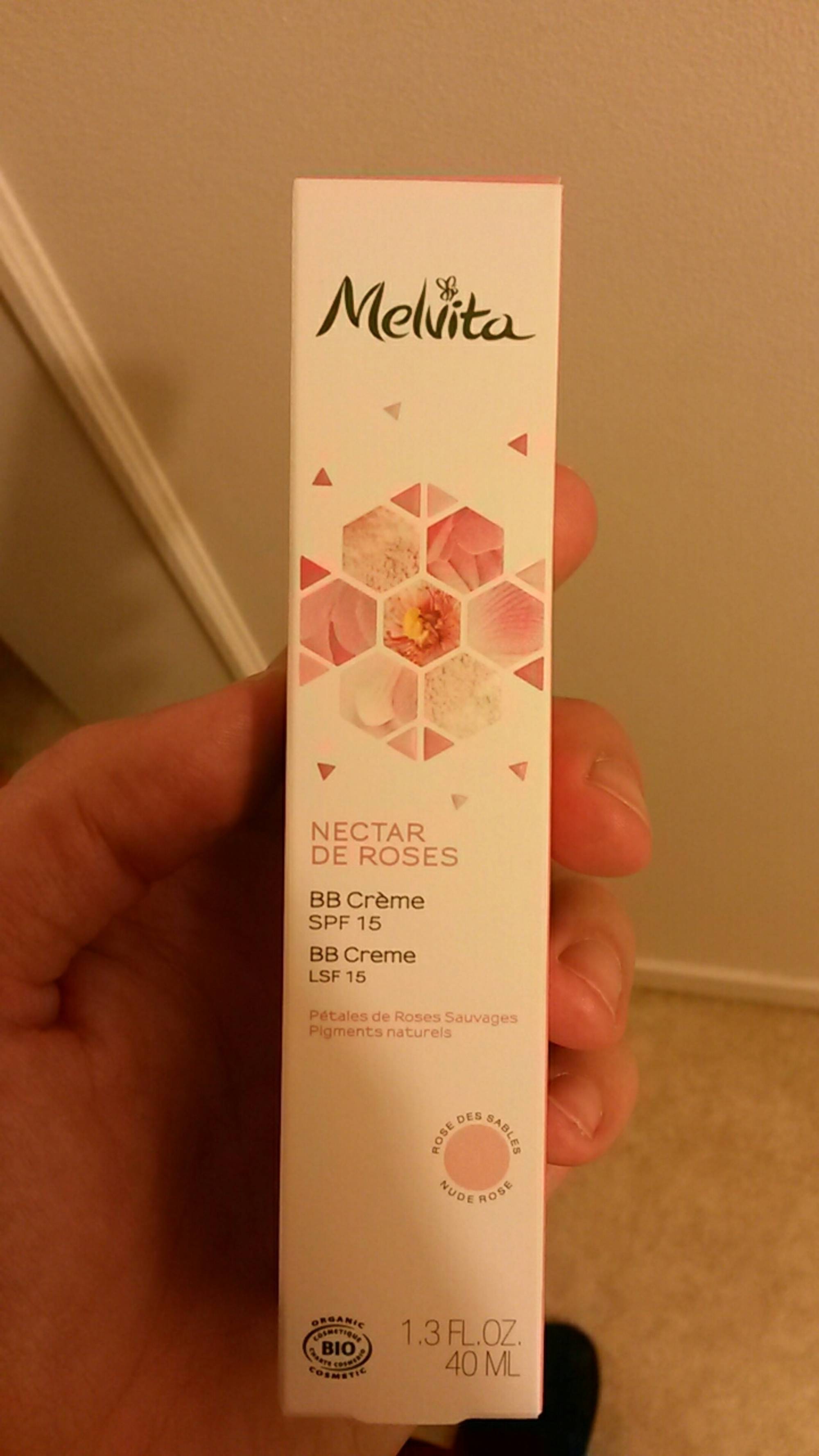 MELVITA - Nectar de roses - BB crème SPF 15