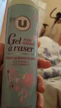 BY U - Gel à raser - Peaux sensibles