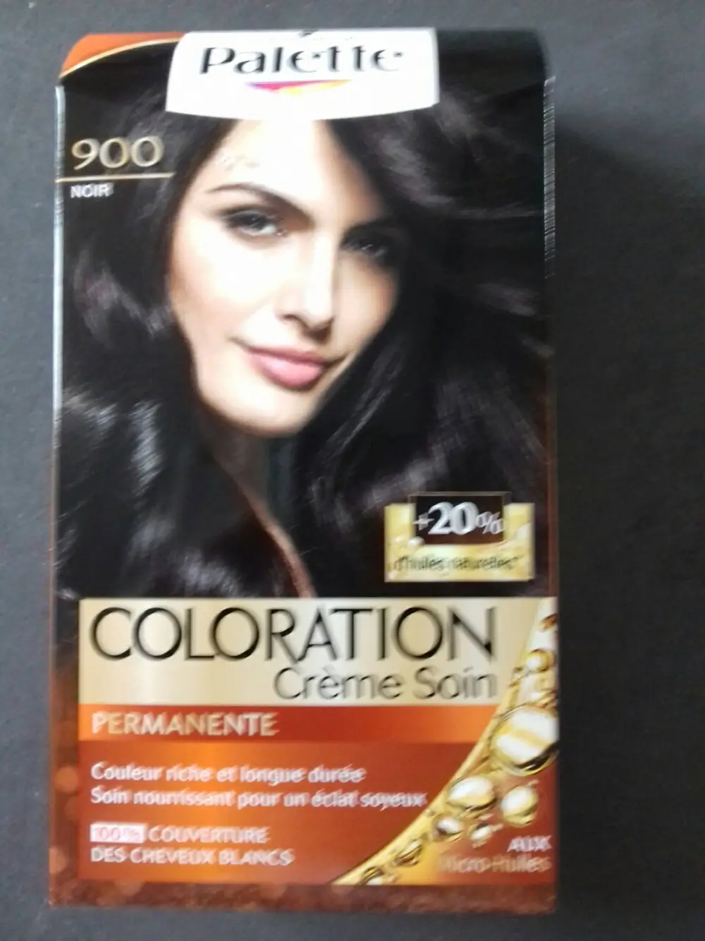 SCHWARZKOPF - Palette coloration 900 Noir - Crème soin