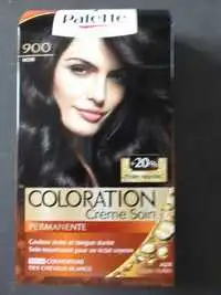 SCHWARZKOPF - Palette coloration 900 Noir - Crème soin