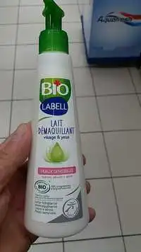 LABELL - Lait démaquillant visage peaux sensibles bio