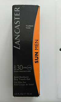 LANCASTER - Sun Men - Turbo Tan - Gel effet sec - Anti-coups de soleil