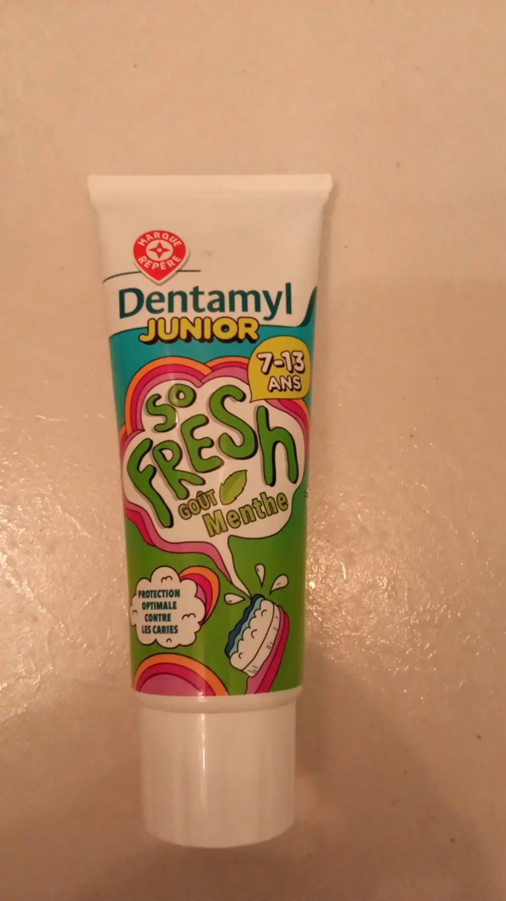 MARQUE REPÈRE - Dentifrice junior goût menthe